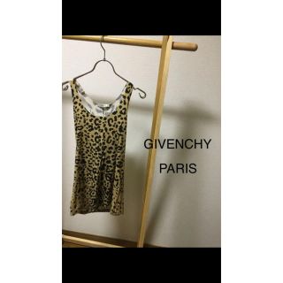 ジバンシィ(GIVENCHY)の美品✩GIVENCHYジバンシー✩XSロングキャミ(Tシャツ(半袖/袖なし))