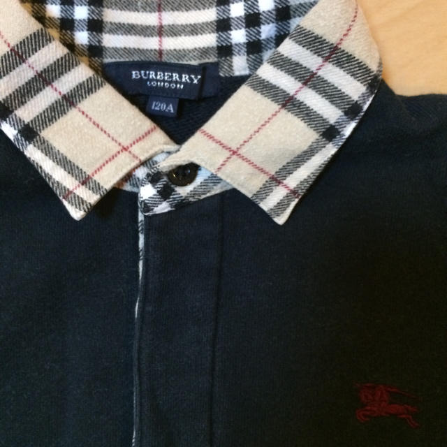 BURBERRY(バーバリー)のBurberry120 襟付きトレーナー キッズ/ベビー/マタニティのキッズ服男の子用(90cm~)(その他)の商品写真