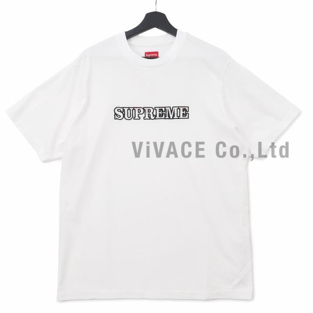 Supreme Floral Logo Tee 白XL