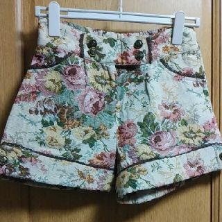 アクシーズファム(axes femme)のアクシーズ  ゴブラン織り  ショートパンツ(ショートパンツ)