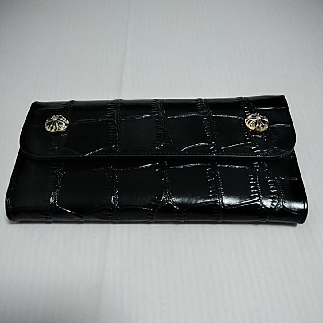 クロムハーツタイプウェーブウォレット メンズのファッション小物(長財布)の商品写真