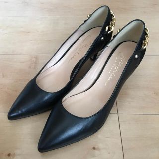 スピックアンドスパン(Spick & Span)のspick&span パンプス 美品 38 24.5(ハイヒール/パンプス)