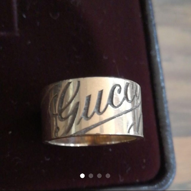 Gucci(グッチ)のGUCCI　グッチ　アイコンリング　指輪　8号 レディースのアクセサリー(リング(指輪))の商品写真