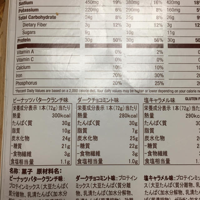 コストコ(コストコ)のコストコ  プレミア プロテインバー  12本 食品/飲料/酒の健康食品(プロテイン)の商品写真