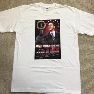 アンビル(Anvil)のオバマ大統領Tシャツ(Tシャツ/カットソー(半袖/袖なし))