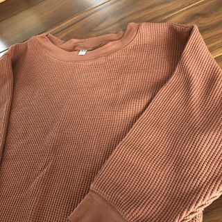 ユニクロ(UNIQLO)のユニクロ ワッフルクルーネックＴ(Tシャツ(長袖/七分))