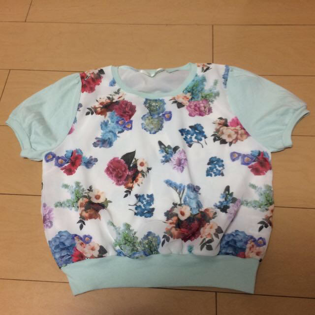 mysty woman(ミスティウーマン)の花柄トップス レディースのトップス(Tシャツ(半袖/袖なし))の商品写真