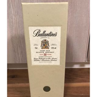 バランタインカシミヤ(BALLANTYNE CASHMERE)のバランタイン30年 新品未開封(ウイスキー)