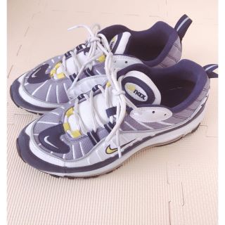 ナイキ(NIKE)のNIKE AIR MAX98 OG TOUR YELLOW ツアーイエロー(スニーカー)