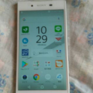 au  sov32 XperiaZ5ホワイト (スマートフォン本体)