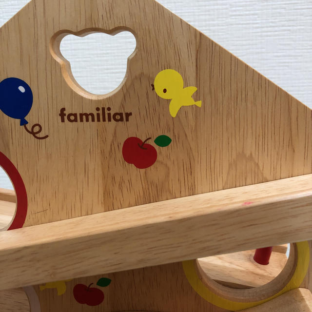 familiar(ファミリア)のfamiliar スロープトイ おまけ付き キッズ/ベビー/マタニティのおもちゃ(知育玩具)の商品写真