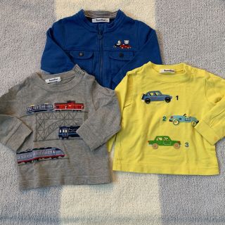 ファミリア(familiar)のfamiliar ロンＴ と パーカー 3枚セット 汚れあり(Ｔシャツ)