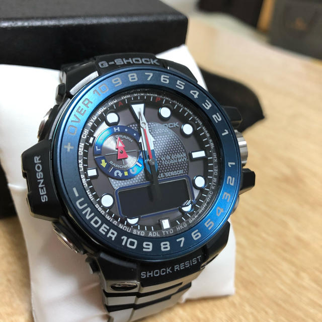 CASIO カシオG-SHOCK GWN−1000B−1BJF/5371美品