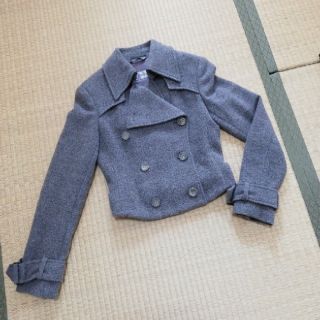 マックスマーラ(Max Mara)のMax Mara　SPORT MAX
アルパカ混　ショートジャケット　コート
(テーラードジャケット)