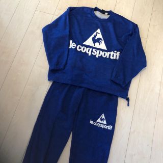 ルコックスポルティフ(le coq sportif)の【lecoqsportif】美品スウェット上下セットアップ Lサイズ(トレーナー/スウェット)