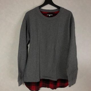 グローバルワーク(GLOBAL WORK)のロングスリーブTシャツ XLサイズ(Tシャツ/カットソー(七分/長袖))