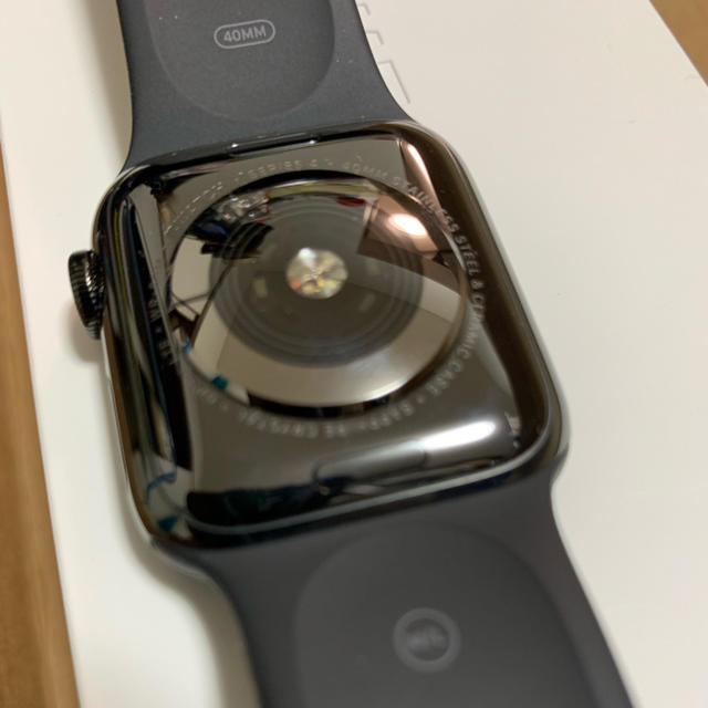 Apple Watch(アップルウォッチ)の【なお様専用】アップルウォッチ series4 ステンレスモデル スマホ/家電/カメラのスマートフォン/携帯電話(スマートフォン本体)の商品写真