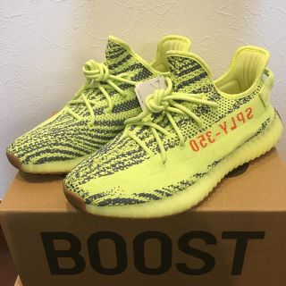 アディダス(adidas)のYEEZY BOOST 350 V2 “SEMI FROZEN YELLOW”(スニーカー)