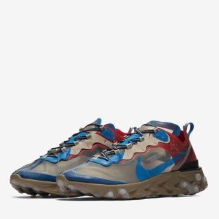 ナイキ(NIKE)のNIKE REACT ELEMENT 87 UNDERCOVER 25.5(スニーカー)