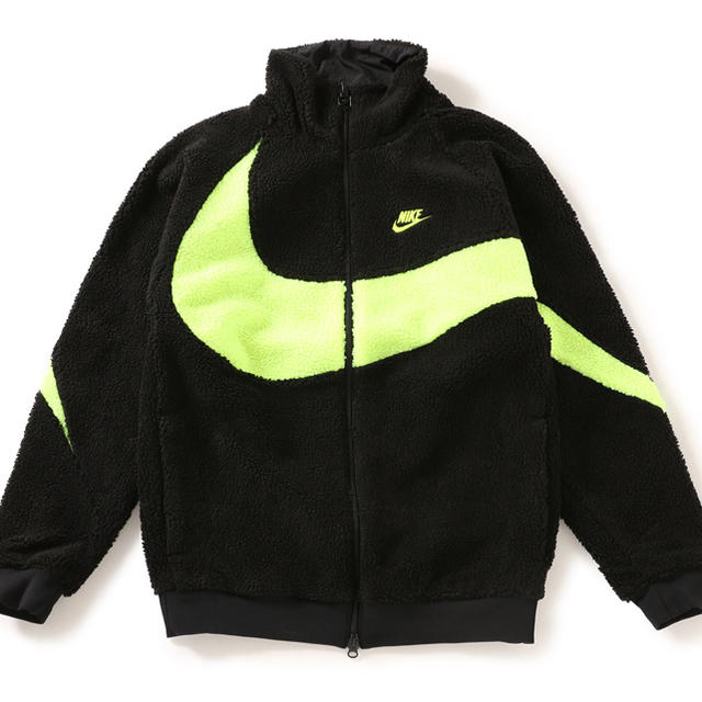 NIKE BIG SWOOSH BOA JACKET★イエロー Sサイズ