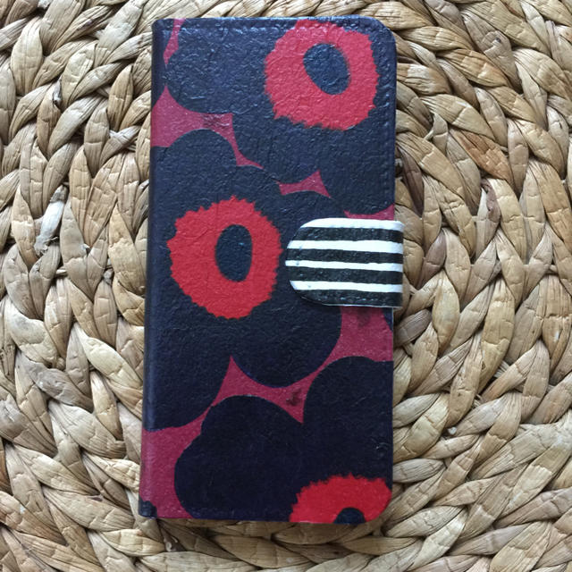 marimekko - iPhone7.8 ハンドメイド マリメッコ 手帳携帯ケースの通販 by さとみさくら's shop｜マリメッコならラクマ