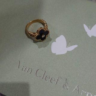 ヴァンクリーフアンドアーペル(Van Cleef & Arpels)のVan Cleef & Arpels ヴァンクリーフ&アーペル オニキス リング(リング(指輪))