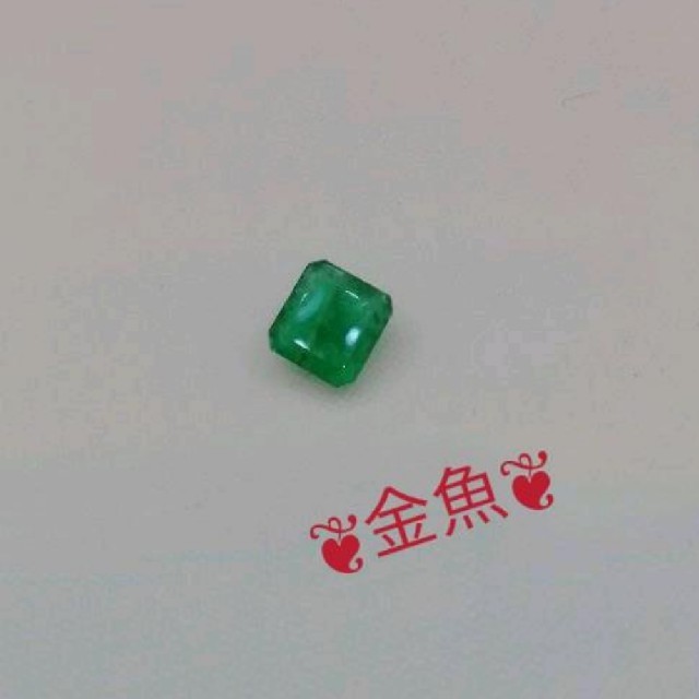 エメラルドのルース（0.5ct）照りあり❣お値下げ品