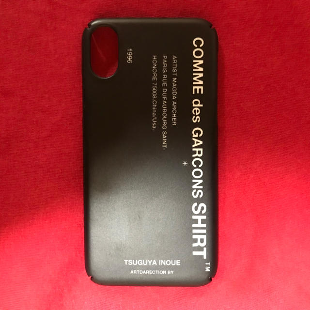 Comme Des Garcons Comme Des Garcons コムデギャルソン Iphone Xケースの通販 By Guh S Shop コムデギャルソンならラクマ