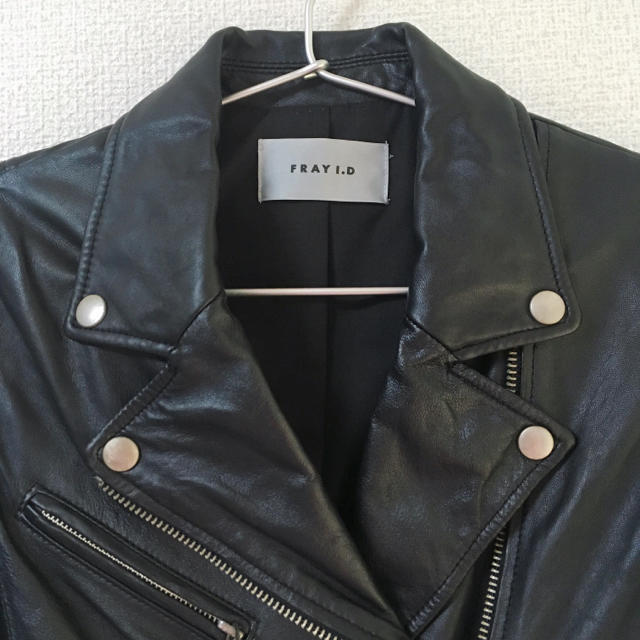 FRAY I.D(フレイアイディー)のFRAY.ID♡ライダース レディースのジャケット/アウター(ライダースジャケット)の商品写真