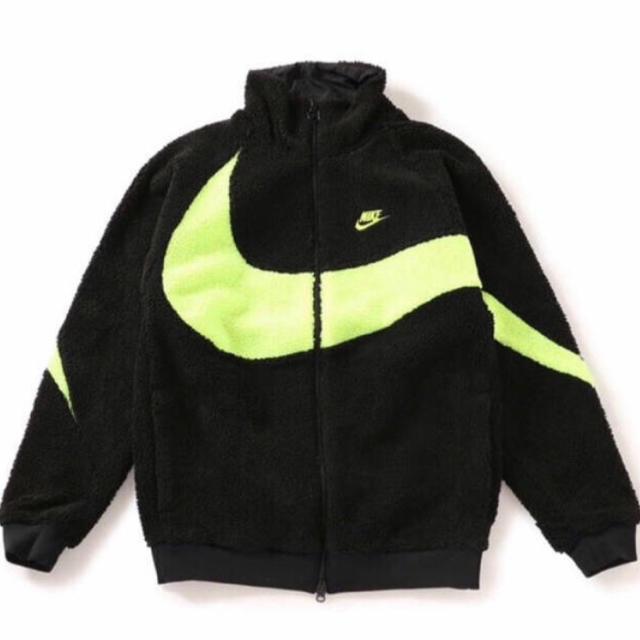 Nike boa jacket XSサイズ 黄色