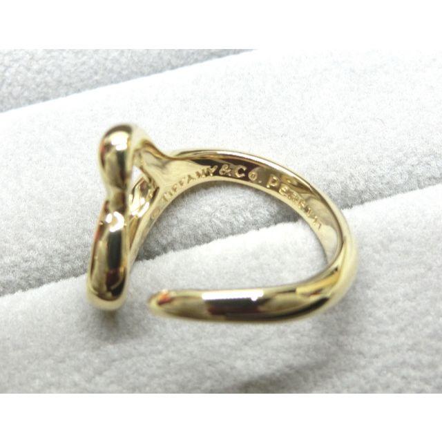 Tiffany & Co.(ティファニー)の雪様専用ティファニー オープンハート リング 指輪 750 K18 約6.5ｇ レディースのアクセサリー(リング(指輪))の商品写真