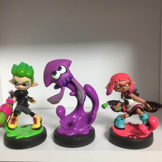 ニンテンドースイッチ(Nintendo Switch)のamiibo スプラトゥーン 3点セット(ゲームキャラクター)