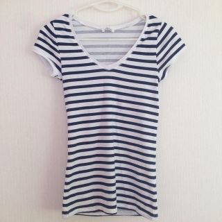 ザラ(ZARA)のボーダーTシャツ(Tシャツ(半袖/袖なし))