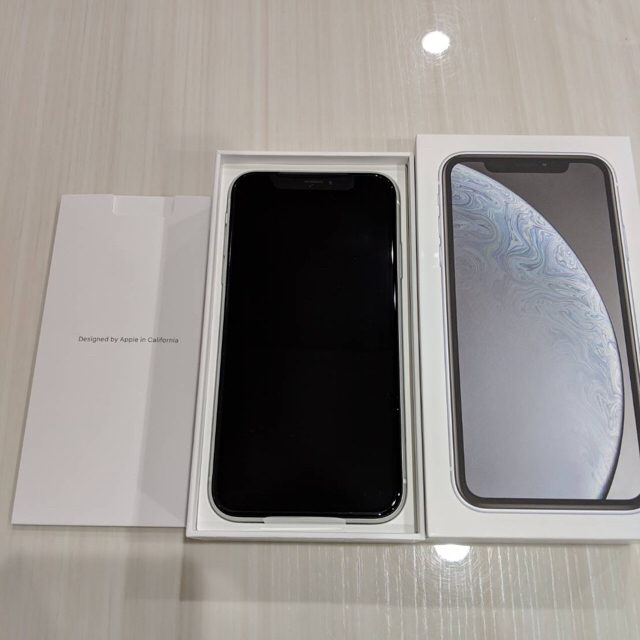 夏・お店屋さん 限界値下げ!!SIMフリーiPhone XR 64GB WH - 通販