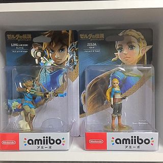 ニンテンドースイッチ(Nintendo Switch)のamiibo ブレスオブザワイルド 2点セット (ゲームキャラクター)