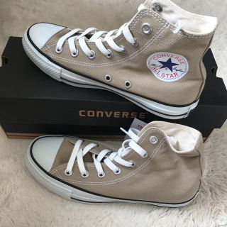 コンバース(CONVERSE)のコンバース ベージュ ハイカット(スニーカー)