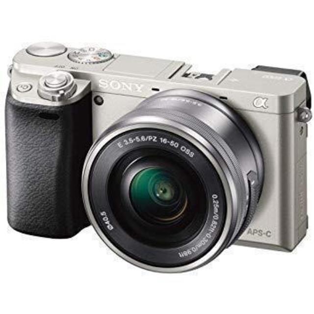 〔SONY〕α6000パワーズームレンズキット(ILCE-6000L/S)銀色