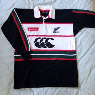 カンタベリー(CANTERBURY)の専用：カンタベリーALL BLACKS/Steinlager長袖ラガー：中古(ポロシャツ)