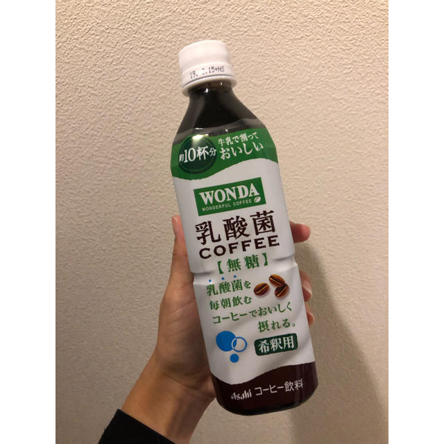 アサヒ(アサヒ)の新品未開封 WANDA 乳酸菌COFFEE  無糖  24本セット 食品/飲料/酒の飲料(コーヒー)の商品写真