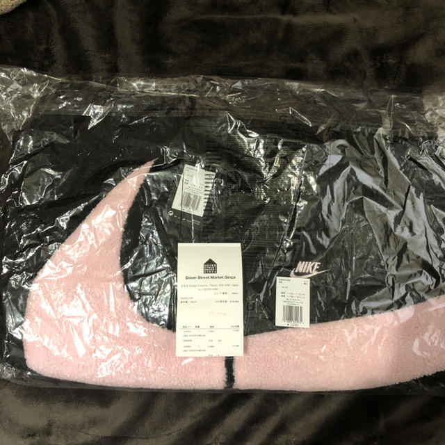 NIKE(ナイキ)のNIKE ボアジャケット ビックスウォッシュ ピンク 2XL メンズのジャケット/アウター(ナイロンジャケット)の商品写真