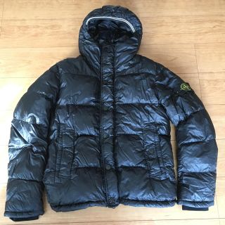 ストーンアイランド(STONE ISLAND)のストーンアイランド ダウジャケット L ブラック(ダウンジャケット)