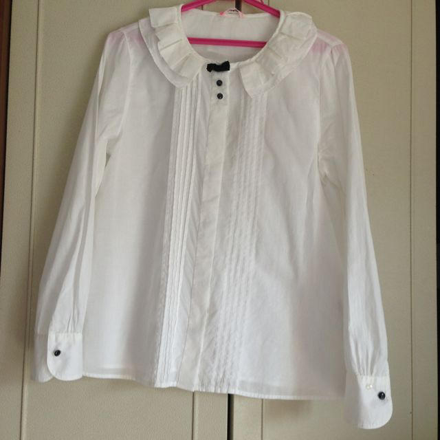 POU DOU DOU(プードゥドゥ)の襟の可愛いシャツ レディースのトップス(シャツ/ブラウス(長袖/七分))の商品写真