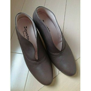 レペット(repetto)の中古 repetto レペット ブーツ ブーティー 37 パンプス ブラウン(ブーティ)