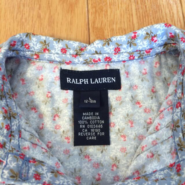 Ralph Lauren(ラルフローレン)のラルフローレン♡ワンピース 12−18M キッズ/ベビー/マタニティのキッズ服女の子用(90cm~)(その他)の商品写真