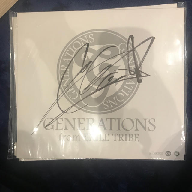 GENERATIONS 直筆サイン色紙 7点/白濱亜嵐/片寄涼太/数原 龍友 GENERATIONS 直筆サイン色紙 7点/白濱亜嵐/片寄涼太/数原 龍友