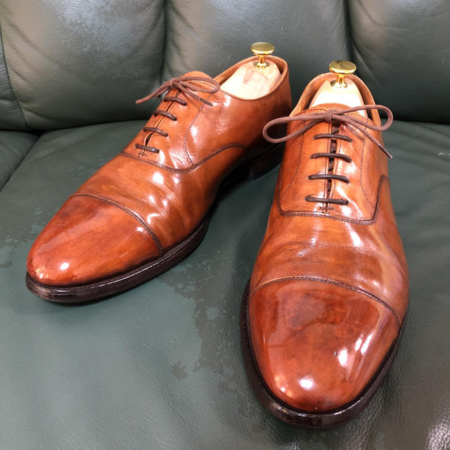 Crockett&Jones(クロケットアンドジョーンズ)のクロケットアンドジョーンズ ストレートチップ メンズの靴/シューズ(ドレス/ビジネス)の商品写真