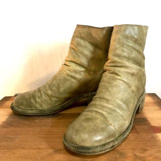 グイディ(GUIDI)のguidi バックジップショートブーツ 25cm〜25.5cm(ブーツ)