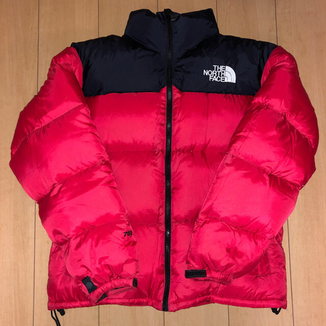 the  north face nuptue ヌプシ 赤 レッド