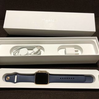 アップル(Apple)のApple Watch Series2 42mm ゴールド 中古★2/3限定値下(その他)