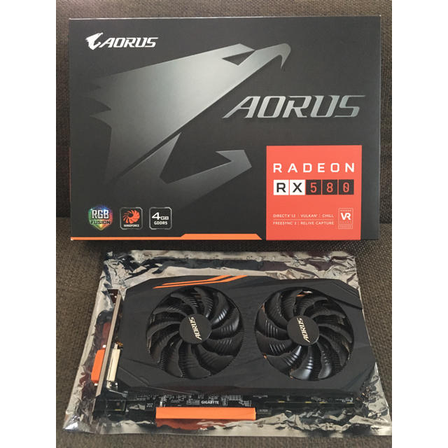 GIGABYTE AORUS RX580 4GB